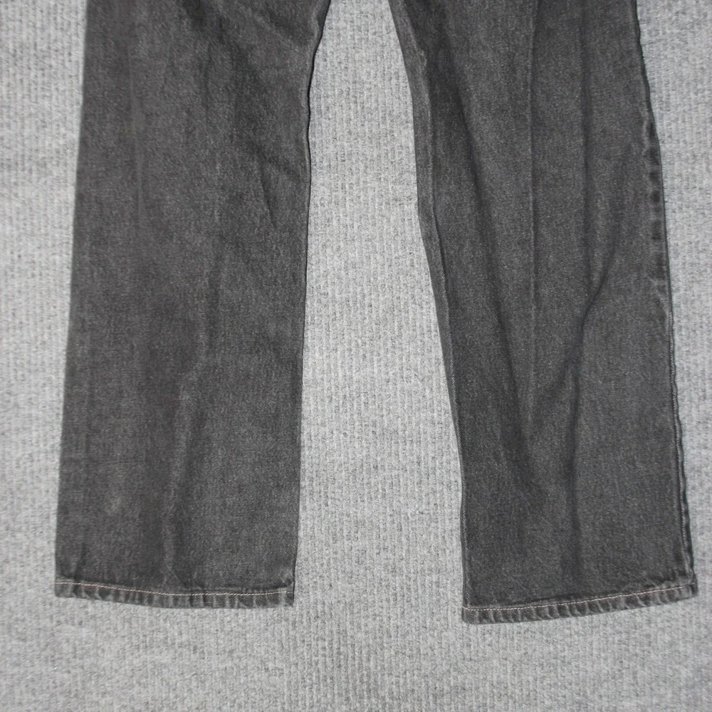 Vintage‎ Faded Glory Jeans Mens 32x32 Black Relaxed Fit Denim DFD-4903